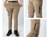 LoClimb Outdoor Hiking Pants Men/Women Stretch Quick Dry Waterproof Trousers Man Mountain Climbing/Fishing/Trekking Pants AM051