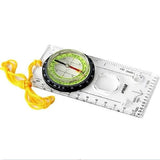 Directional Orienteering Compass with Ruler