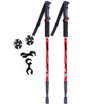 Shock-Absorbing Nordic Trekking Pole