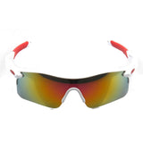 Sports Sunglasses for Men & Women Windproof UV400 Cycling Running Driving Fishing Golf Baseball Softball Hiking Glasses Eyewear