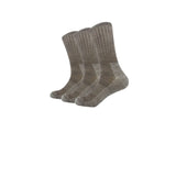 3 Pairs of Cushioned Merino Wool Outdoor Socks