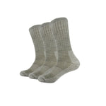 3 Pairs of Cushioned Merino Wool Outdoor Socks