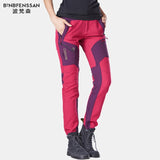 New women Hiking Pants Fleece Thicken Outdoor Trousers Waterproof Windproof Thermal for Camping Ski Climbing Hiking Trousers
