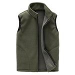 Zip-Up Fleece Gilet for Hiking