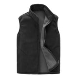 Zip-Up Fleece Gilet for Hiking