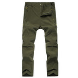 Nylon Removable Waterproof Hiking Pants Women/Men Quick Dry Trousers Mountain/Camping/Trekking Outdoor Pants Sports Shorts AW003