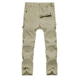 Nylon Removable Waterproof Hiking Pants Women/Men Quick Dry Trousers Mountain/Camping/Trekking Outdoor Pants Sports Shorts AW003