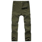 Nylon Removable Waterproof Hiking Pants Women/Men Quick Dry Trousers Mountain/Camping/Trekking Outdoor Pants Sports Shorts AW003