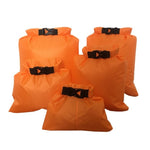 5 Pcs/Set Outdoor Storage Dry Bag