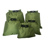 5 Pcs/Set Outdoor Storage Dry Bag