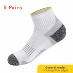 5 Pairs Breathable Sports Socks