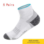 5 Pairs Breathable Sports Socks